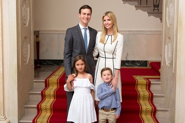 Иванка Трамп с семьей